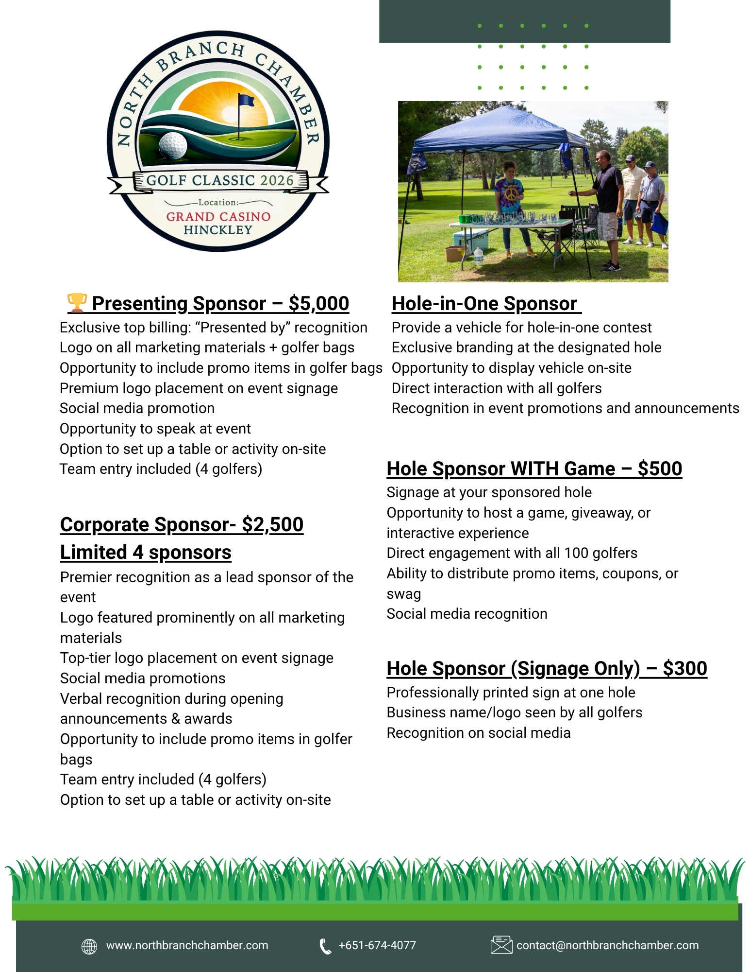 Golf Sponsorship