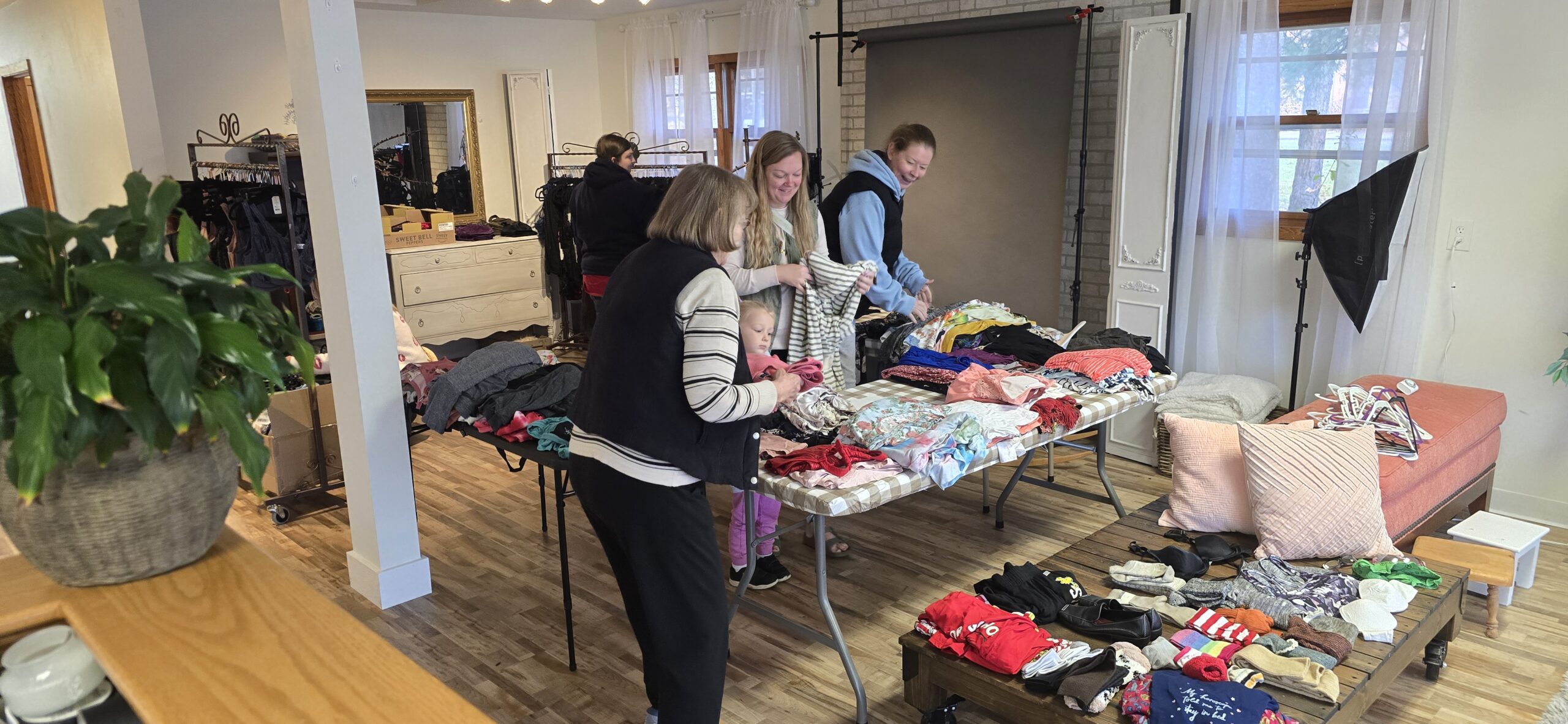 MJCollins Photography Women's Clothing Swap Event