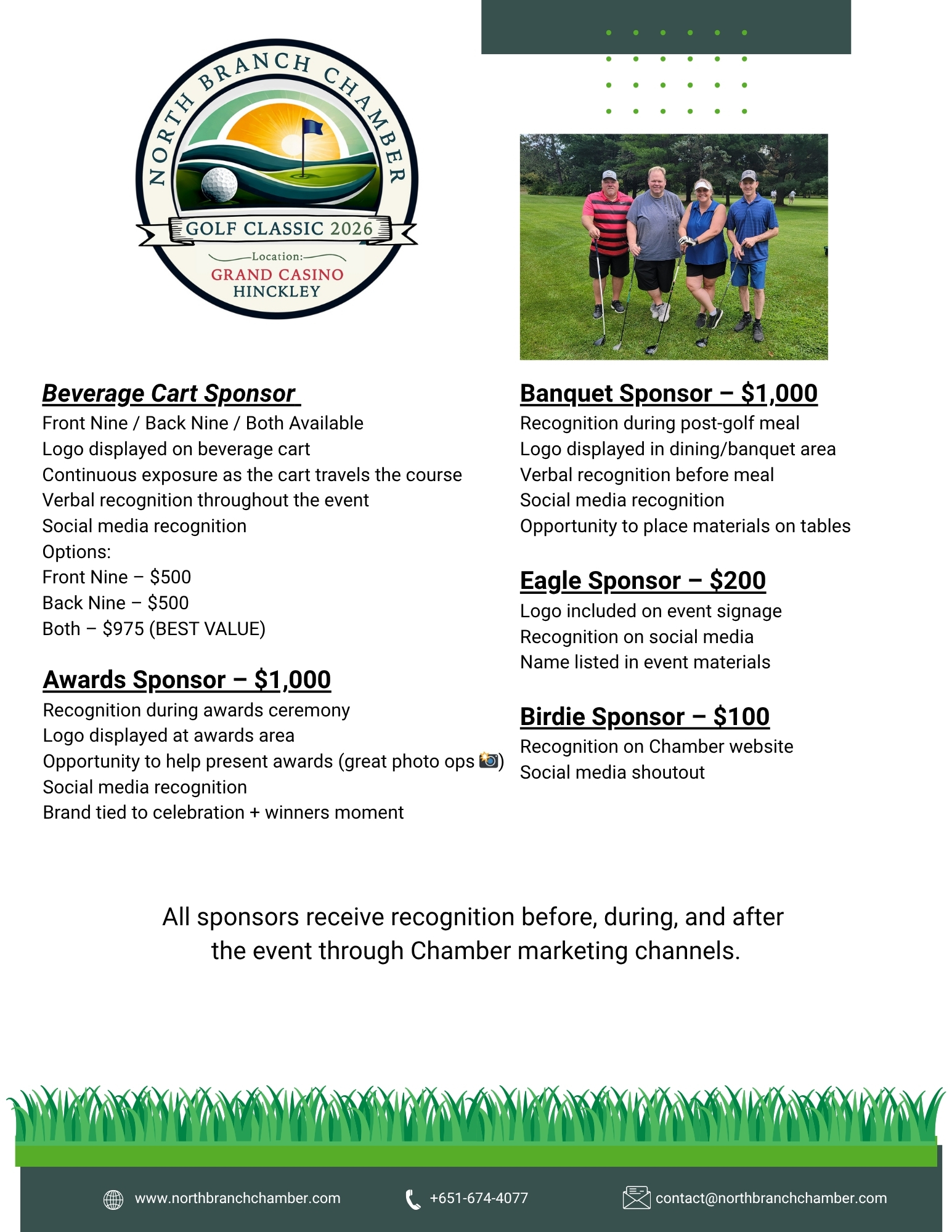 Golf Sponsorship