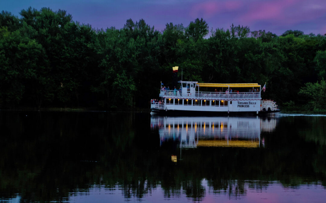 Taylors Falls Scenic Boat Tours Twilight Music & Wine Tasting Cruise