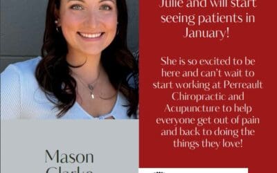 Introducing New Intern/Doctor at Perreault Chiropractic & Acupuncture!